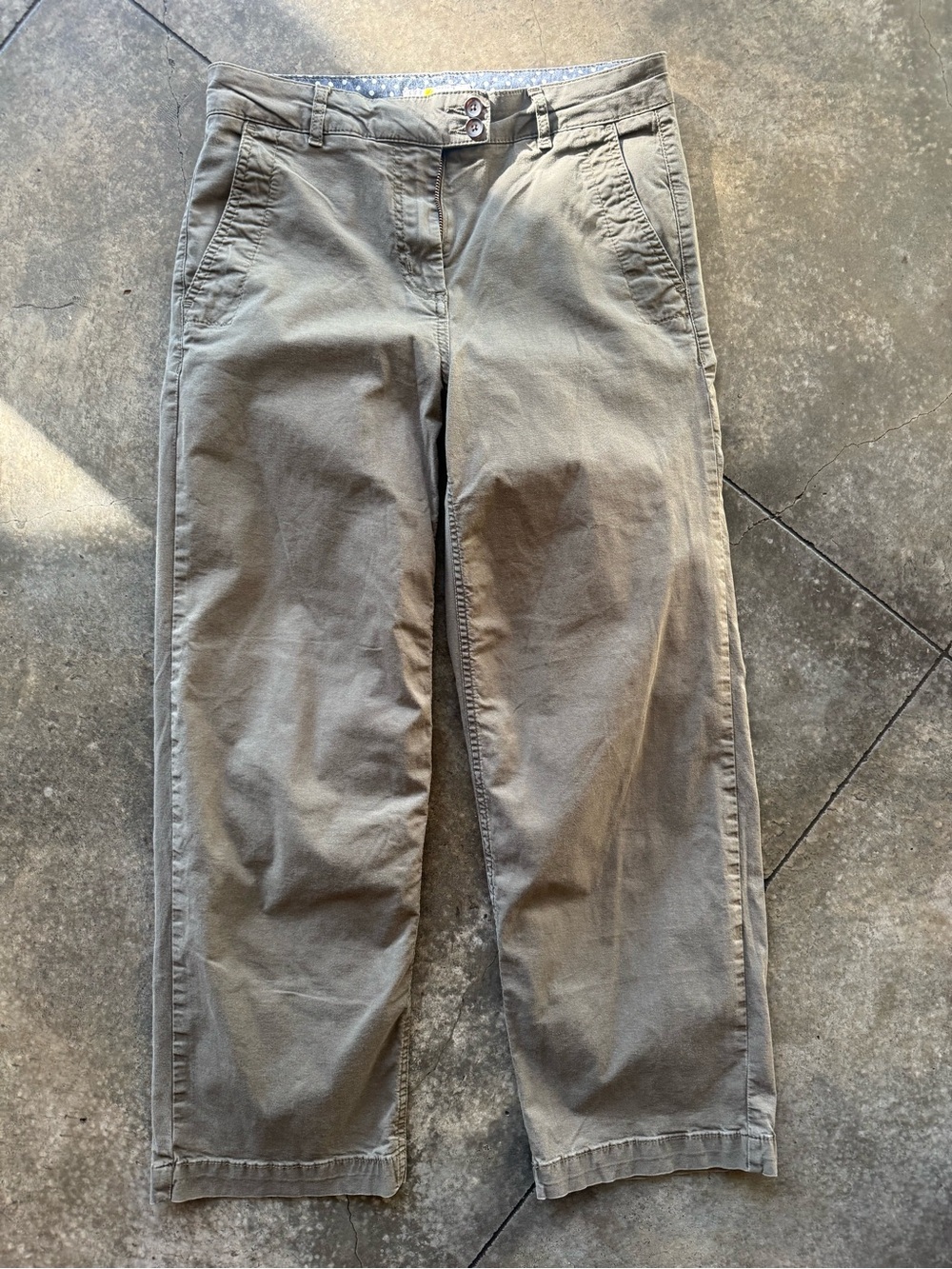 Boden cropped trousers size 6
